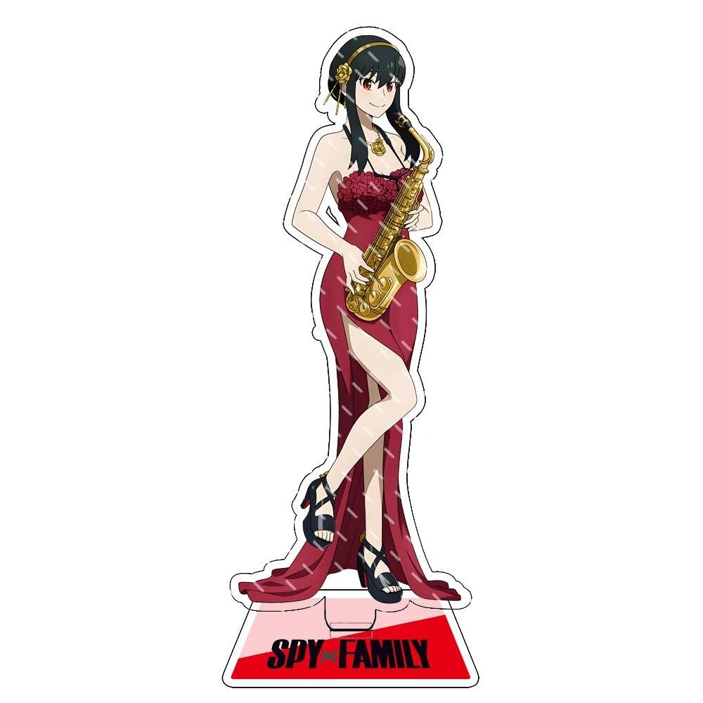 Anime Spy X Family Figure Cosplay Acrylic Stand Twilight Loid Forger Yor Forger Anya Forger Model Plate Collection Props Gifts