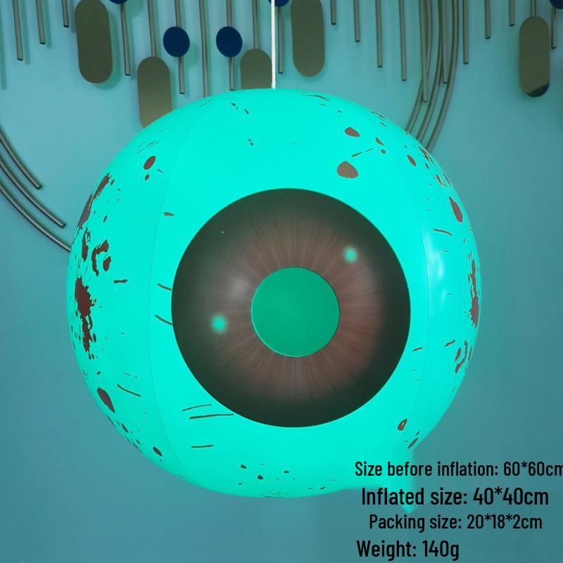 Inflatable PVC Pumpkin Ghost Tumbler Halloween Decoration