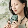 Portable Neck Fan with LED Display, Battery Powered Necklace Fan with Over 10 Hours Working Time on Setting 1, for Running, Hiking, Camping, and