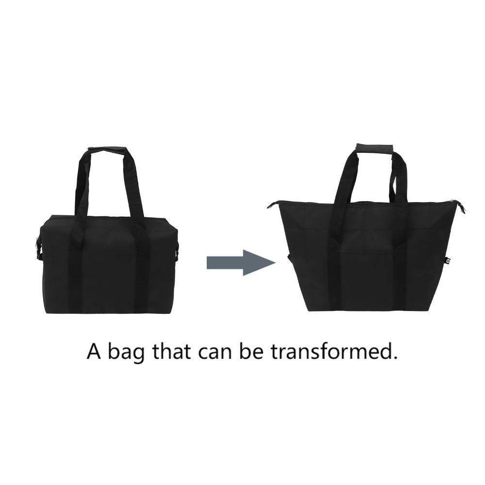 Leak Proof Insulated Bag Foldable Insulated Cooler Bag Insulated Grocery Bag  Camping S