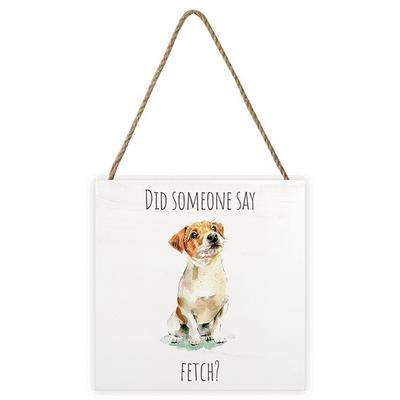 Ξύλινο Κύβος Jack Russell Terrier Louise Nisbet