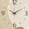 Nordic Wall Clock Home Decor Non Ticking Simple Wall Decor Decorative Clock for