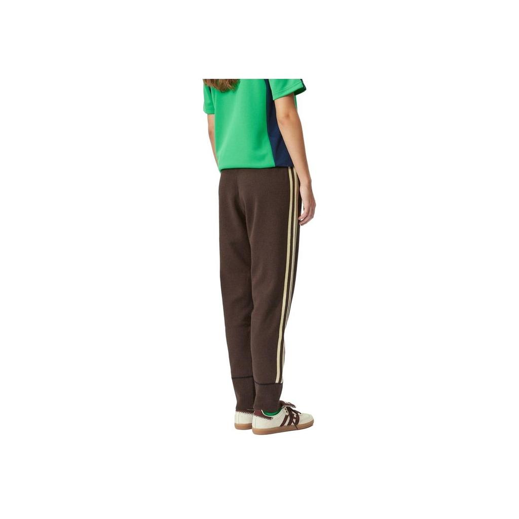 Adidas X Wales Bonner Statement Knit Pants Dark Brown Unisex Bottoms IN5952