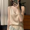 Women's Stylish Satin V-Neck Spaghetti Strap Vest - Sexy Back Inner Layer for Spring/Summer Suits