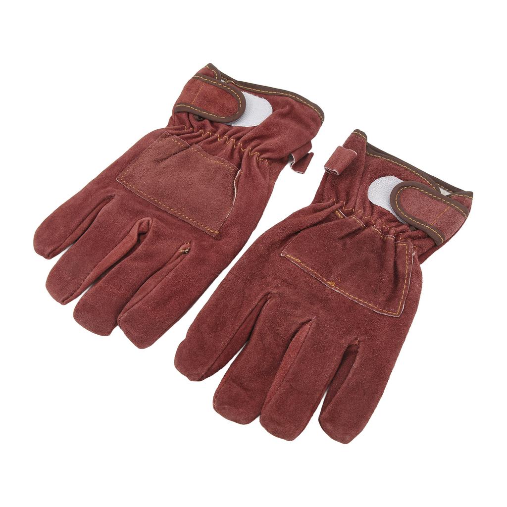 1 Pair of Heat Resistant Gloves  proof Flame Retardant Non Scalding for BBQ Grill Short