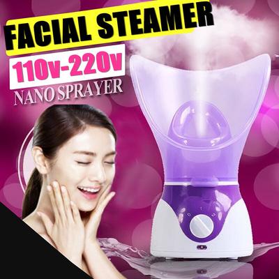 Facial Spa Face Steamer Deep Pores Cleanser Mist Steam Sprayer Spa Sauna Skin Vaporizer Beauty Instrument with Skin Care Tools New