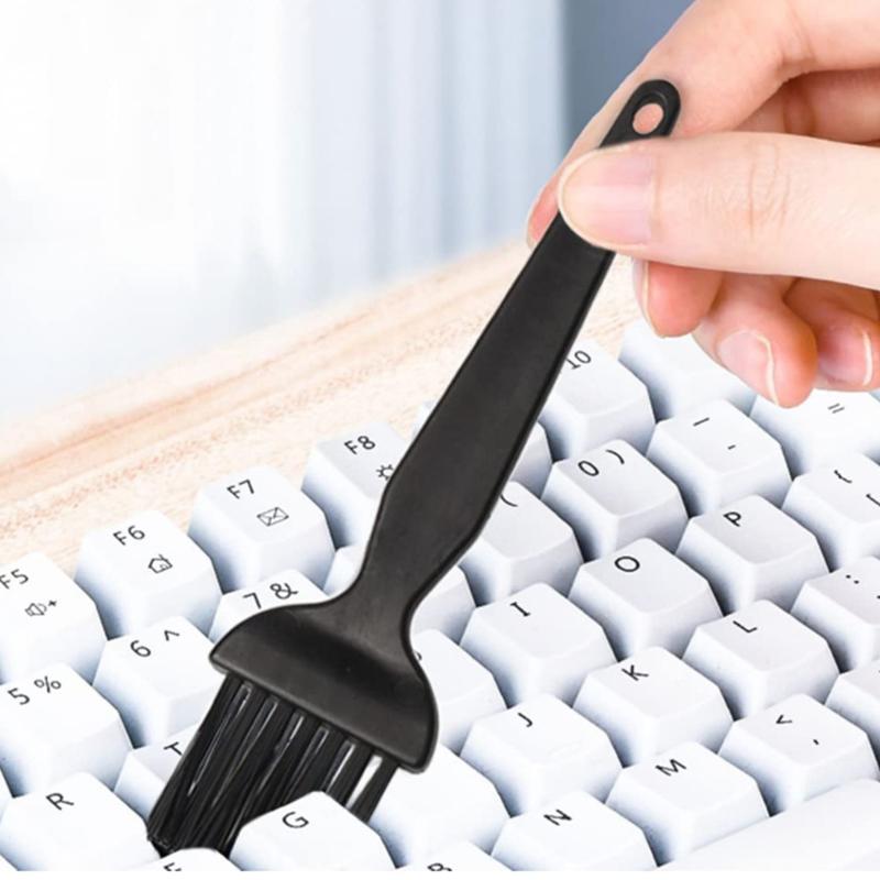1Set Laptop Cleaning Kit Portable Cleaning Brush Nylon Brush Machine Cleaning Brush Razor Cleaning Brush Keyboard Cleaning Kit
