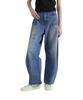 AVIREX WAPPEN BARREL LEG DENIM PANTS indigo