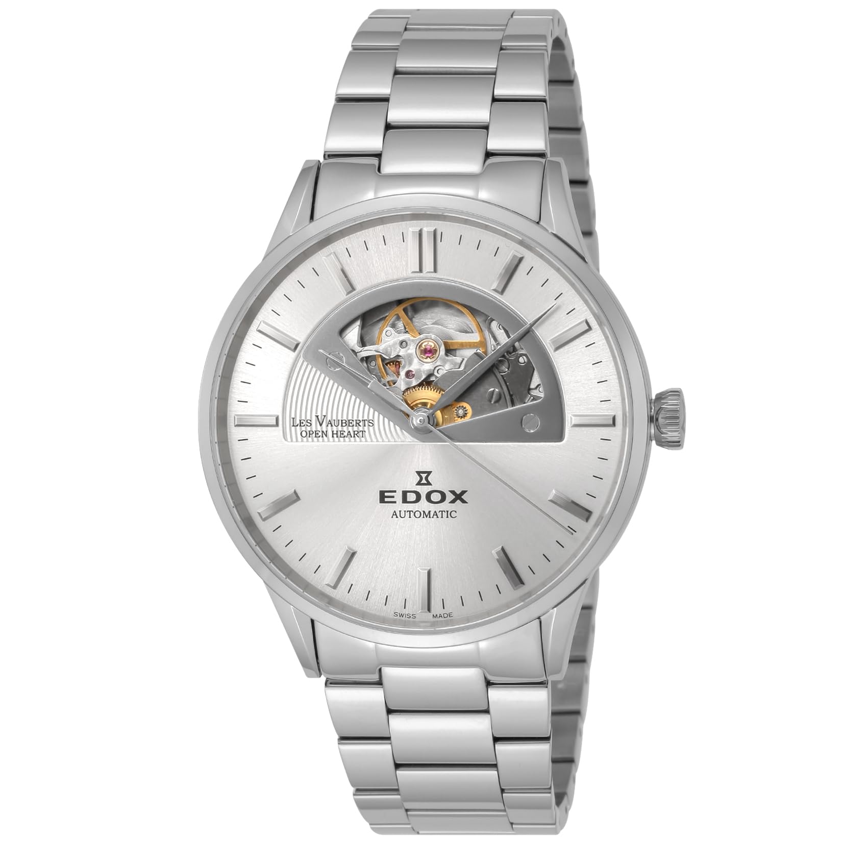 

Casual Watch Les Vaubert Silver [EDOX] 85014-3M-AIN Men s [Item] срібний