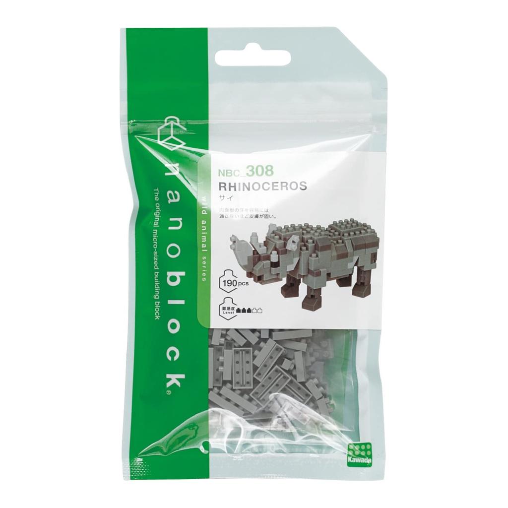 Kawada Nanoblock Rhino NBC_308