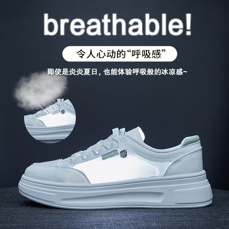 Little white shoes student female tide, summer new mesh breathable casual shoes board shoes street shooting