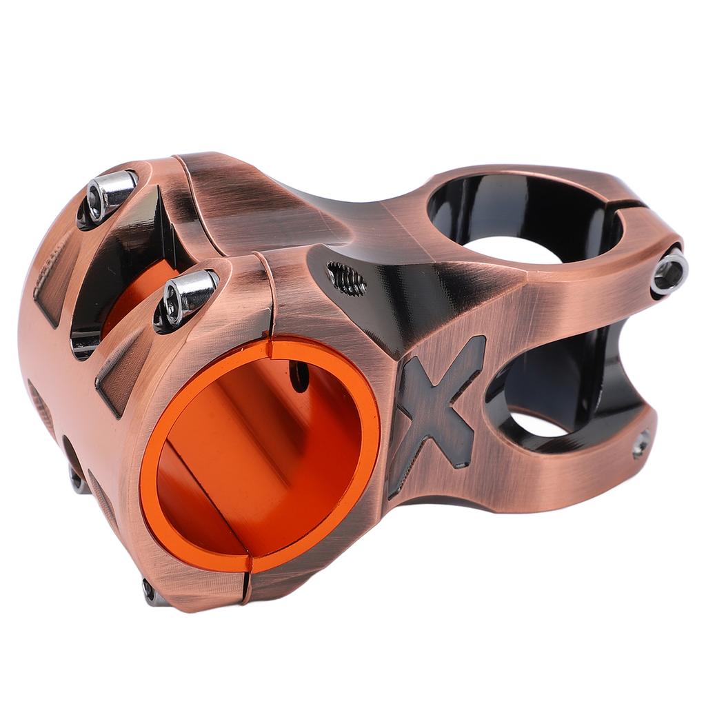 Mountain Bike Short Handlebar Stem 0 Degree Hollow Aluminum Alloy   Stem Part