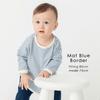 Ever Closet Baby Clothes Clothes Border Girls Boys Clothes Cute Stylish Kids Baby Spring Short Sleeve Tops Matte Blue BD 90 [ever closet] Children's