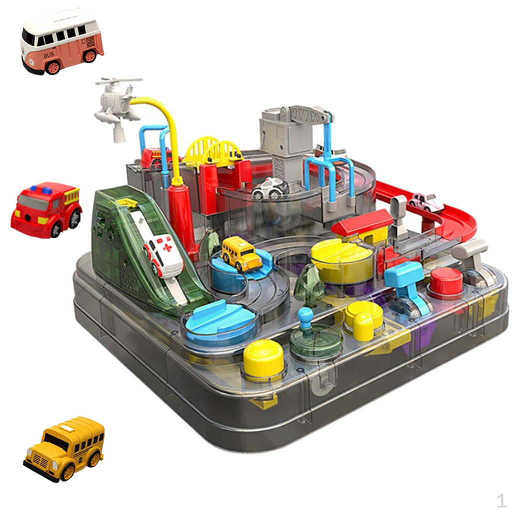 for Boys Car Model Adventure Game Mechanical Interactive Toys Preschool Educational Games Kids