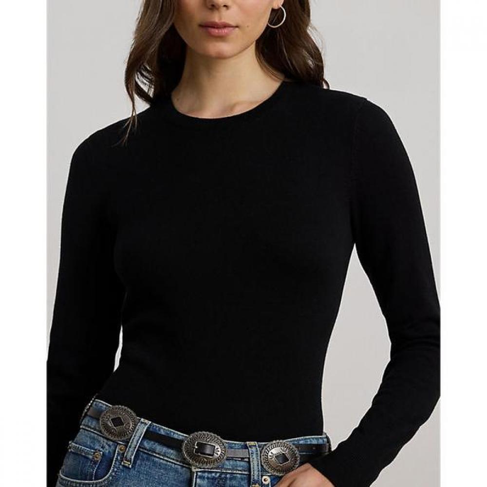 Lauren Cotton Blend Sweater Wmlrswes6820829001
