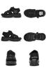 Moonstar NM J107 2E Girls' Sandals, Black, 20.0 cm,