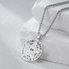 Tetragrammaton Pentagramm Halskette für Damen Herren Pentakel Anhänger Stern Hexe Wicca Heidnisch Hexen Schmuck Sterne Halsketten Geschenke