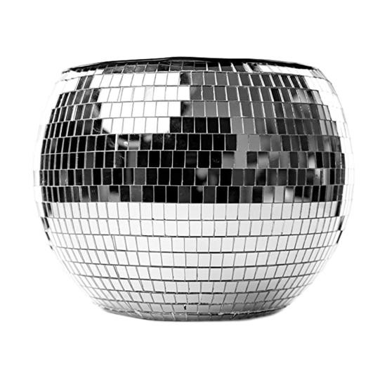 Flash kyblík na led Disco koule Tvar Prizma Nosné ložisko Velkokapacitní Sklo odolné proti chladu Zrcadlo Disco Kbelík na led Party Zásobování