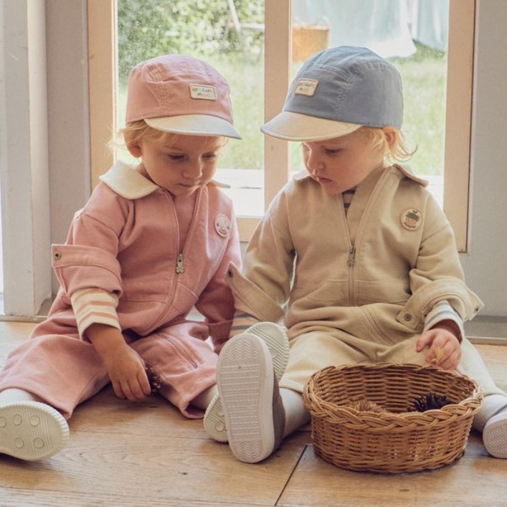 Organicmom Pink Elgin Jumpsuit Mkftqe02 Pink/80