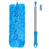 JEHONN Dust Duster, Handy Mop with 254cm Telescopic Pole, Washable, Reusable, Bendable Duster for Cleaning Fans, High Ceilings, TVs, Blinds, and Cars
