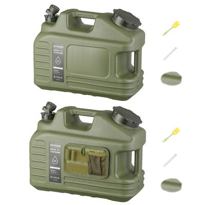 Jarra de Agua para Camping de 18L Tanque de Agua Portátil de Gran Capacidad Cubo de Almacenamiento de Agua de Emergencia sin Fugas para Viajes al Aire Libre Conducir
