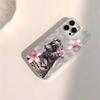 Phone Case for iPhone 14 13 15 16 17 Pro Max 16E 11 12 8 7 Plus X XR XS SE 2022 Animal Floral & Leopard Pattern Shiny Back Cover