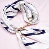 Unique High-quality Ladies Buckle Silk Scarf Buckle Luxury Scarf Brooch Buckle All-match Jewelry Gift