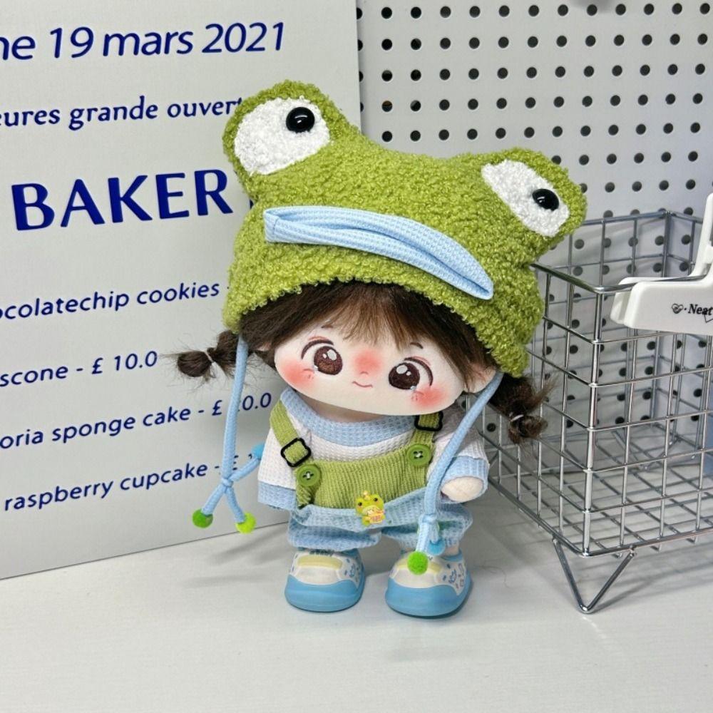 Head Cover 20cm Dolls Clothing Set DIY Dress Up Star Doll Clothes  20cm Cotton Doll