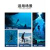 5mm Neoprene Wetsuit Set Men Two-Piece Hooded Warm Suit Front Zipper Snorkeling Fishing Water Sports