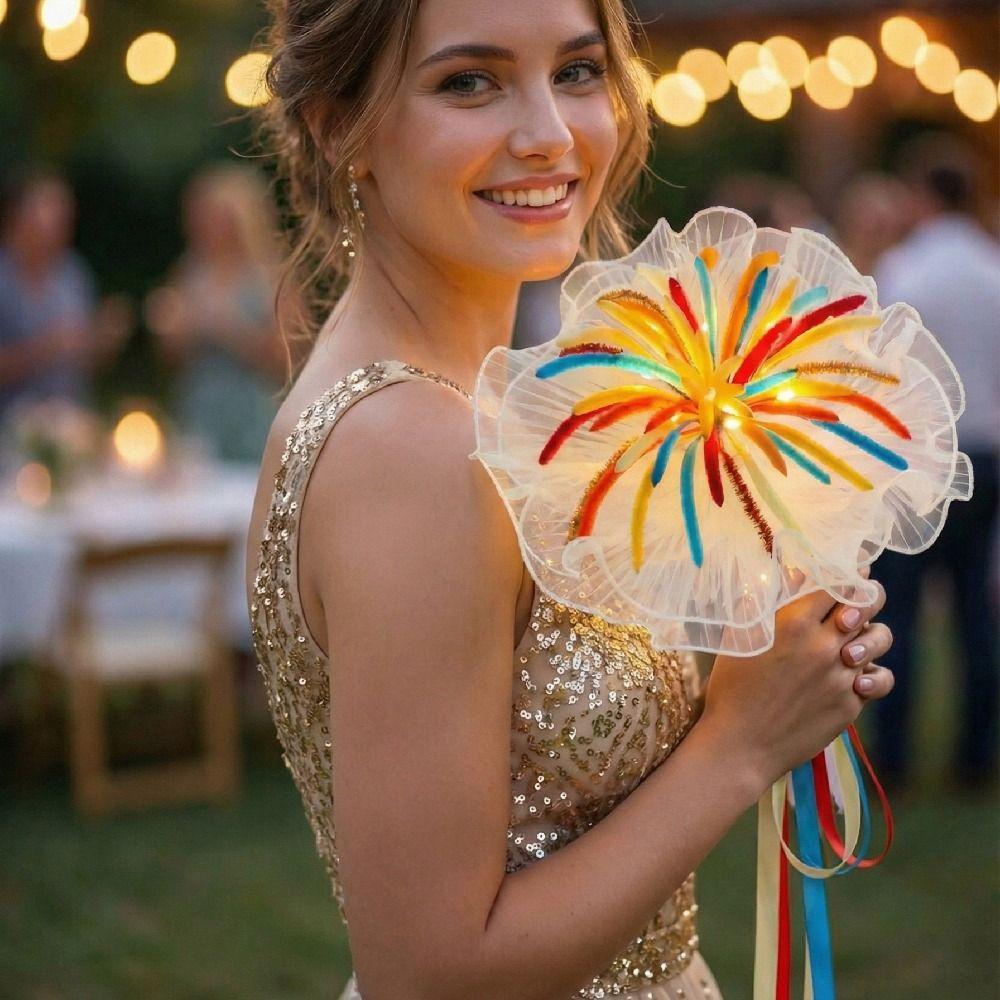 Romantic Twist Stick Bouquets Material Kit Unfinished Creative Bouquets DIY Material Package Bendable Stems Colorful