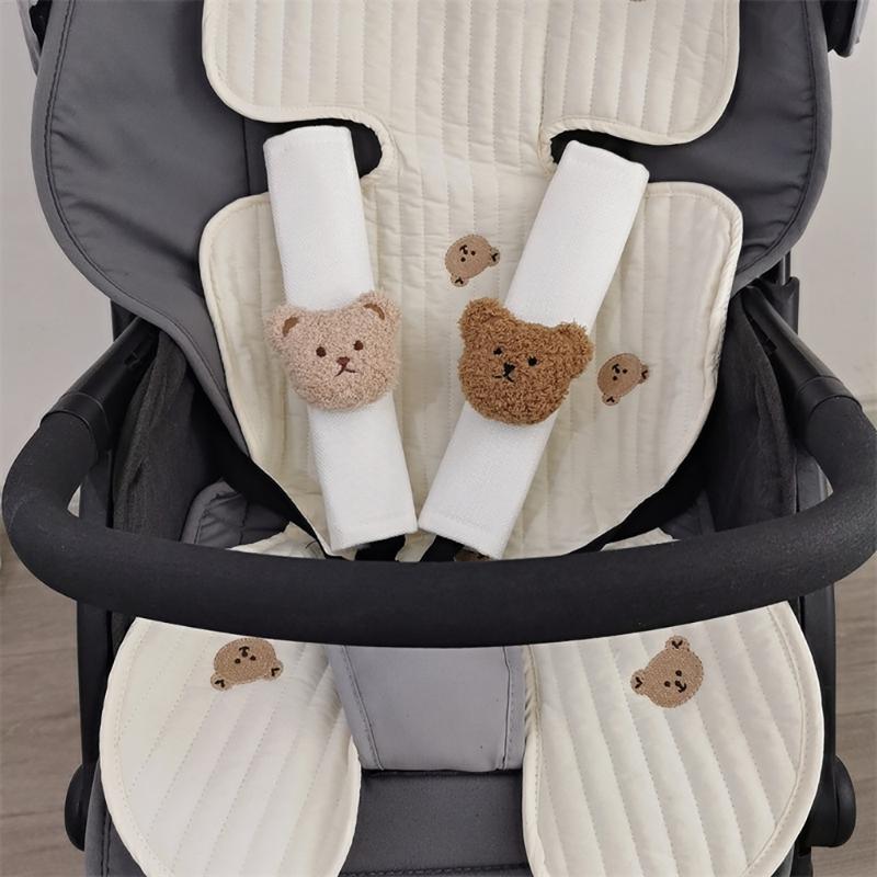 Car Seat Straps Shoulder Pads for BabyKids, Soft Seat BeltCover for Car Seat/Pushchair/Stroller/HighChair