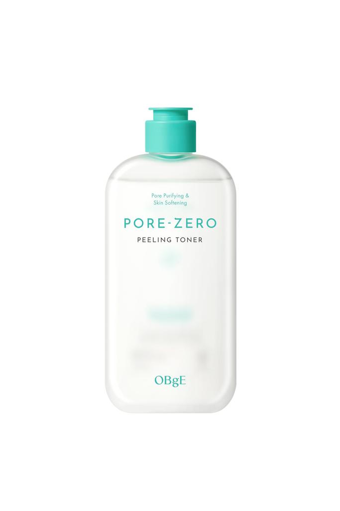 OBgE Pore Zero Peeling Toner 310ml cica niacinamide for sensitive and dark High-concentration skin, dullness, sebum, spots.