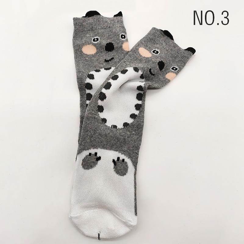 

1Pair Neonatal Leg Warmers Long Baby Socks Newborn Knee High Cartoon Boys Girls S