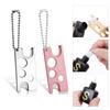 Stainless steel Caps Opener for Universal Eyelash Glue Replacement Bottle Mouth Head Anti-blocking Eyelash Tool