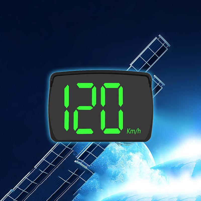 Evrensel Araba Hud Dijital Hız Göstergesi Head Up Display Motor Kamyon Araçlar İçin Hız Ölçer Göstergesi Km/H USB Güç Kaynağı