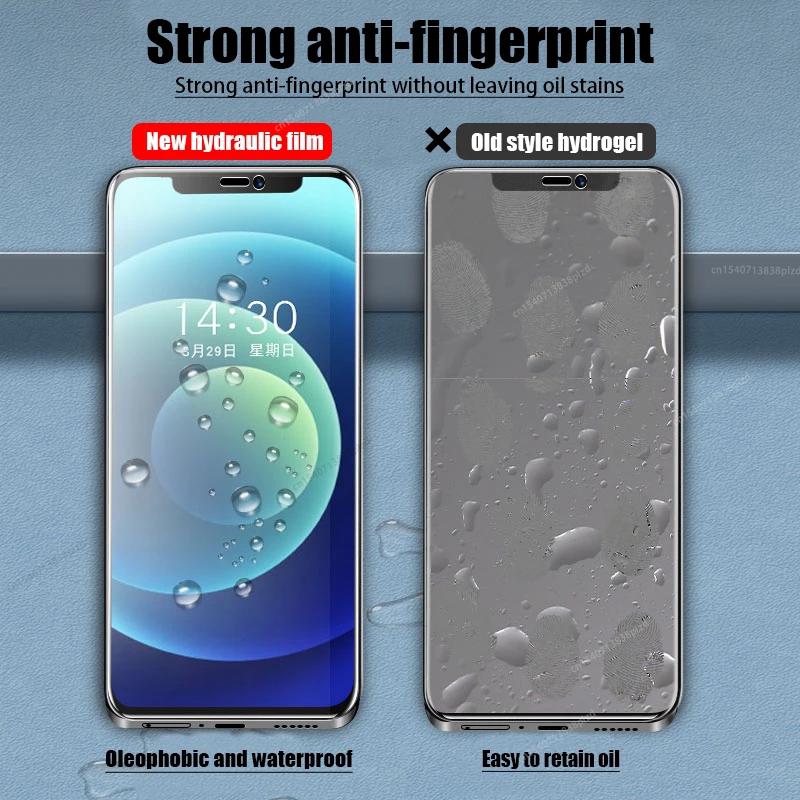8 Pçs Tpu Filme De Hidrogel Capa Completa Para Iphone 17 16 15 14 Pro Max Protetor De Tela Iphone 13 12 Mini 11 Plus 8 X R S Xs Xr Se Ar