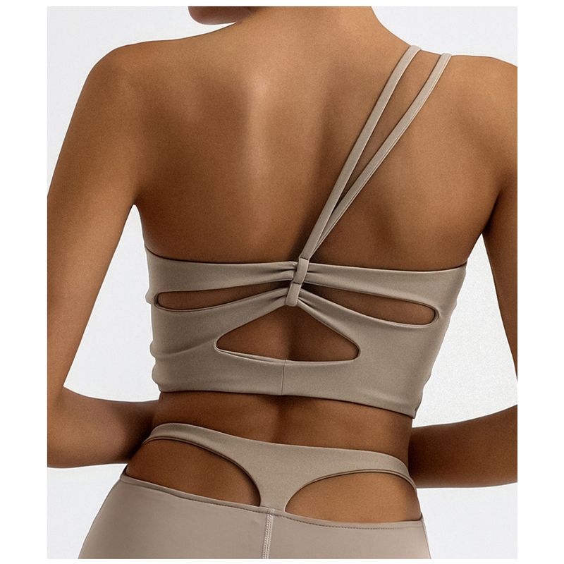With Chest Pad Spring and Summer New Arrival Beauty Back Sling Yoga Bra Sports Intimates Female Bubble Wrap Running Workout Vest Bra
