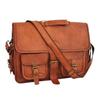 Handmade  Leather Laptop Messenger Bag for Men Satchel Office Bag Newd