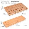 Kids' Gem African Chess Puzzle: Wooden Beads Sorting & Planting Checker Game