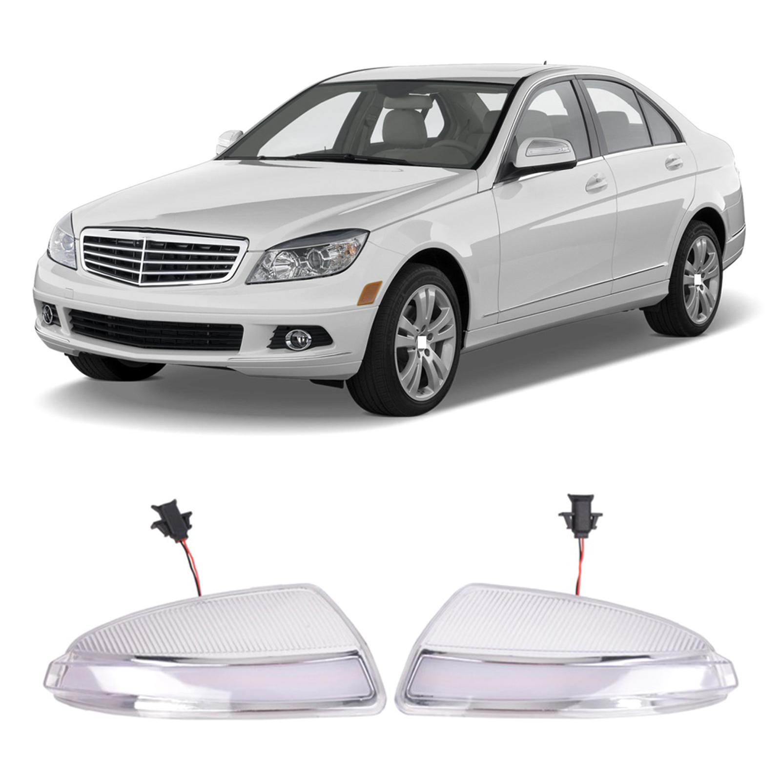 

2 шт. Динамический указатель поворота светодиодный боковой задний фонарь последовательного указателя поворота совместимый с W164ML W204 A2048200721