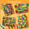Mini Building Gift Wrap Paper For Party Decor With Decorative Exterior For Celebrations