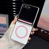 Transparent Magnetic Flip8 Case Hinge Protection for Magsafe Case for Samsung Galaxy Z Flip 8 7 Flip7 Wireless Charging PC Cover