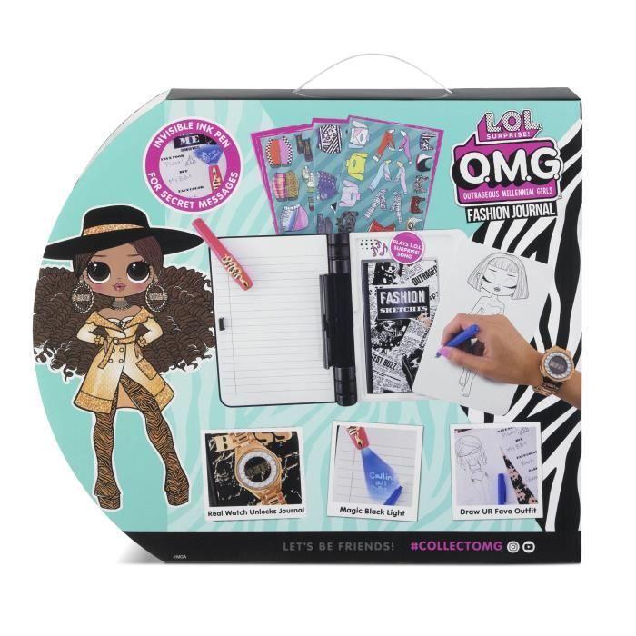 Journal intime L.O.L. Surprise OMG Fashion Secret - Fille - A partir de 5 ans