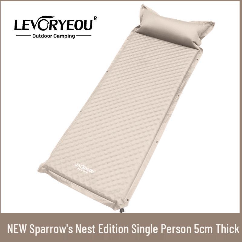Portable Self-Inflating Camping Pad - Moisture-Proof and Thickened Sleeping Mat