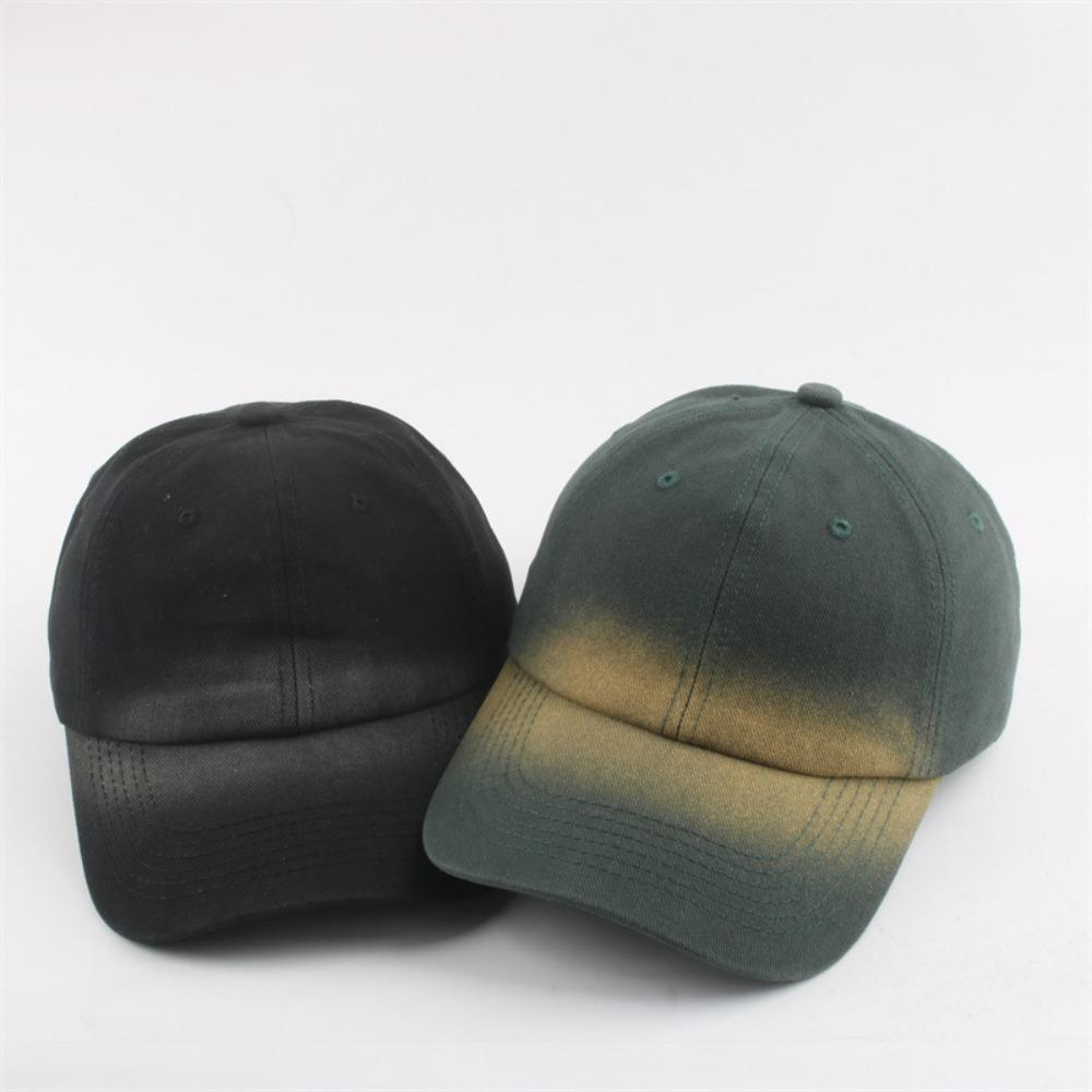 

Breathable Gradient Color Baseball Cap Adjustable Snapback Hat Ponytail Outdoor Sports Hat Golf синий