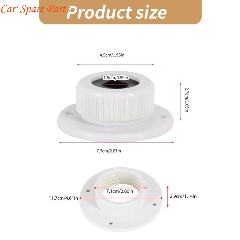 Y4UA Versatile Boat Wire Hole Cover Space Saving Marine Cable Entry Sealing Ensuring Secure & Dry Electrical