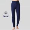 Cuecas Térmicas Masculinas de Cintura Alta - Roupa Interior Respirável e Quente de Algodão Puro para Outono/Inverno, Tamanhos Grandes Disponíveis