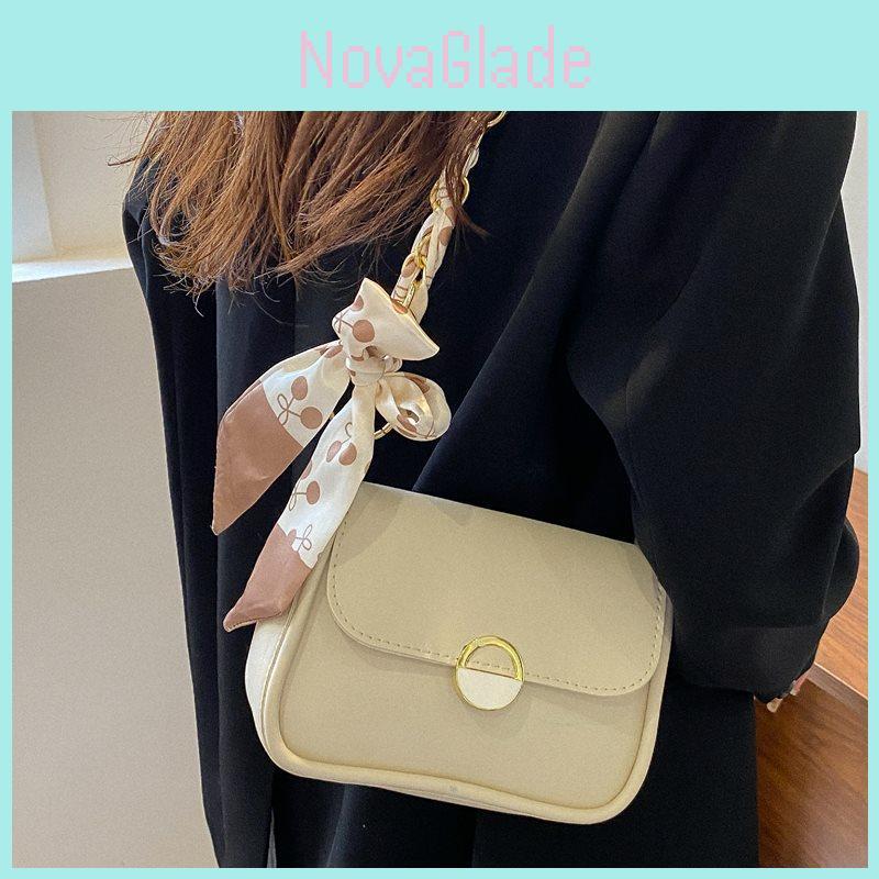 Stilvolle Sommer-Quadrattasche für Damen mit weicher Textur, vielseitig, Crossbody-Design