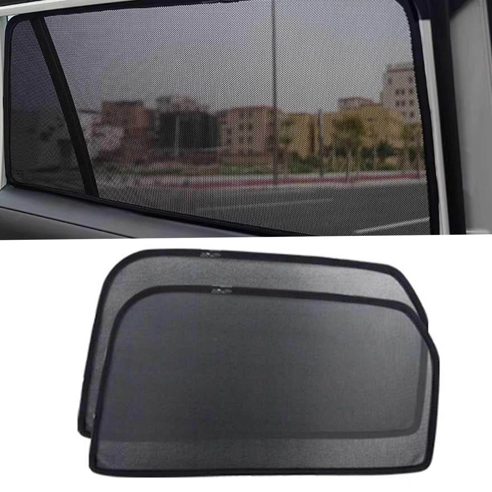 

Suzuki Crosby XBBE MN71S Mesh Sun Shade Compatible with December 2017 - Car Sunshade, Two rear seats
