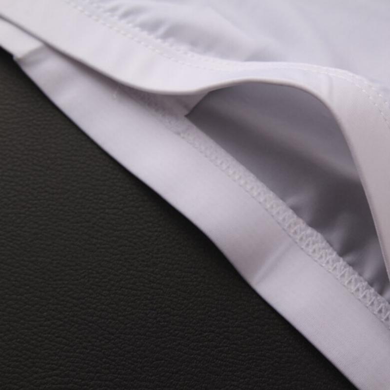 Men Sexy Seamless Underwear Ultra-Thin Transparent Boxer Mesh Panties Shorts